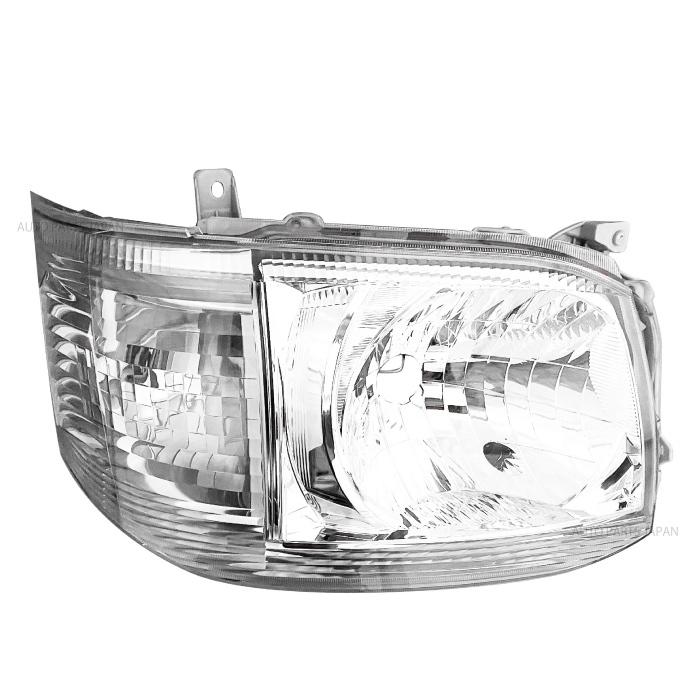 送料込 トヨタ ハイエース 日本光軸 DEPO ヘッドライト 右 200 系 3型