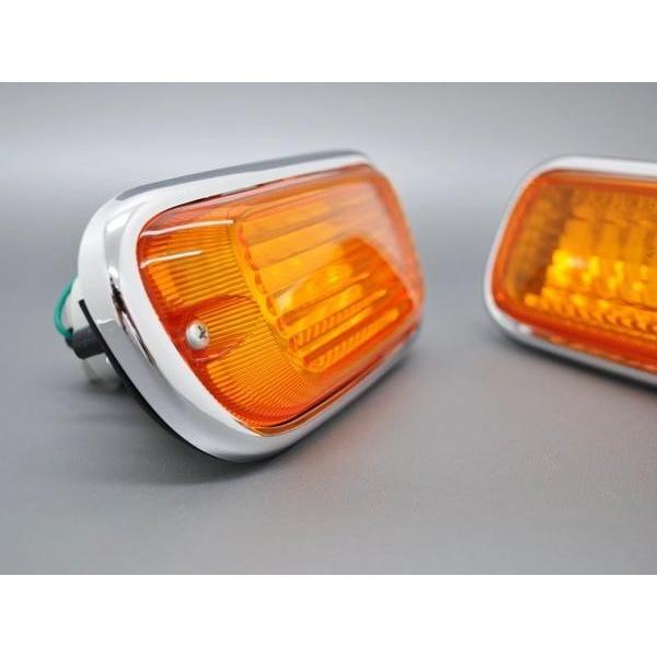 ミラジーノ L700S L710S フロントウインカー アンバー オレンジ 純正