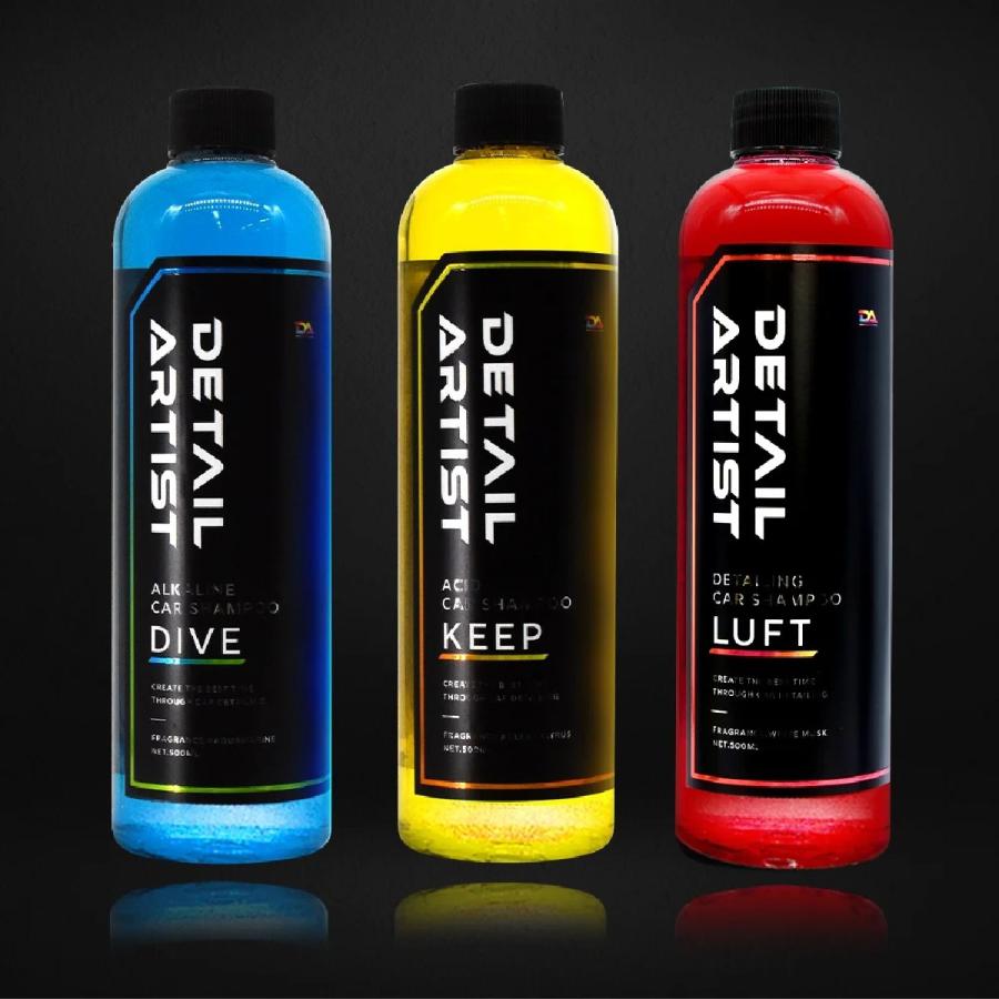 DETAIL ARTIST ディティールアーティスト 3pH洗車SET DA-SET-3PH