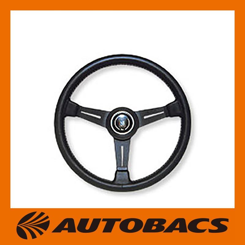 納期未定】NARDI CLASSIC ブラックレザー&ブラックスポーク 330ミリ