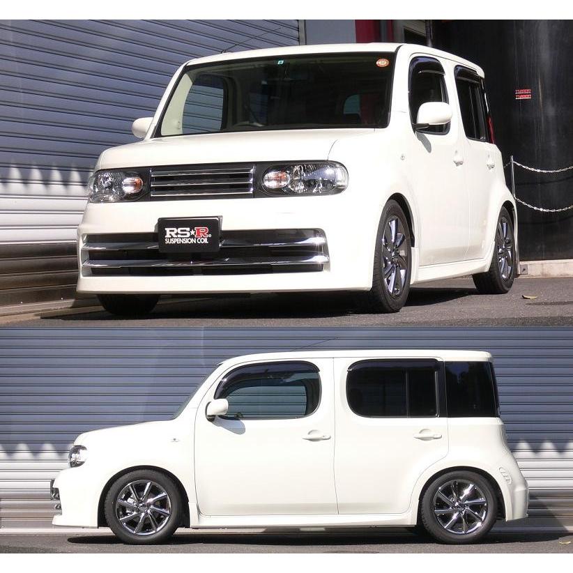 RSR スーパーダウンサス フロントのみ キューブ Z12 H20.12〜 FF