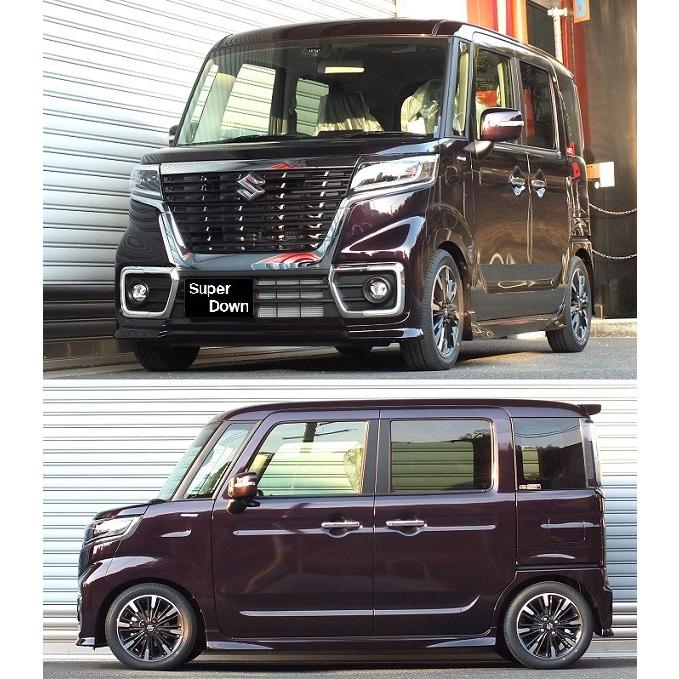 RSR スーパーダウンサス 1台分セット スペーシアカスタム MK53S H29.12