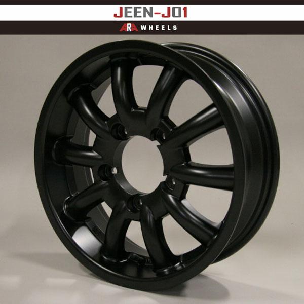 プロスタッフ JEEN マットブラック 16インチ6J オフセット-25 ホイール