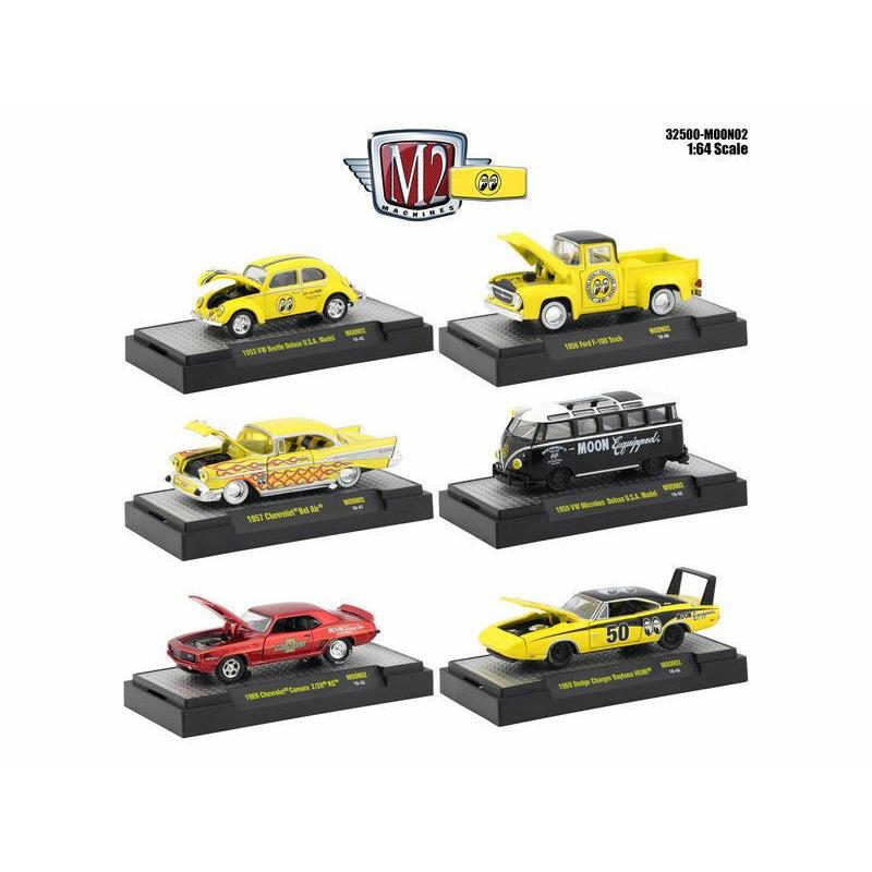 ムーンアイズ MOONEYES ミニカー 6台セット 1/64 M2 ビートル F100