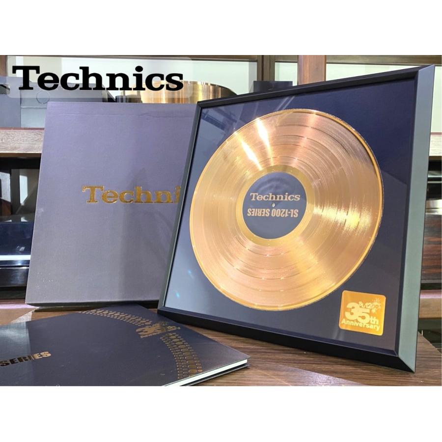 Technics SL-1200 SERIES 35th Anniversary ゴールド ディスク