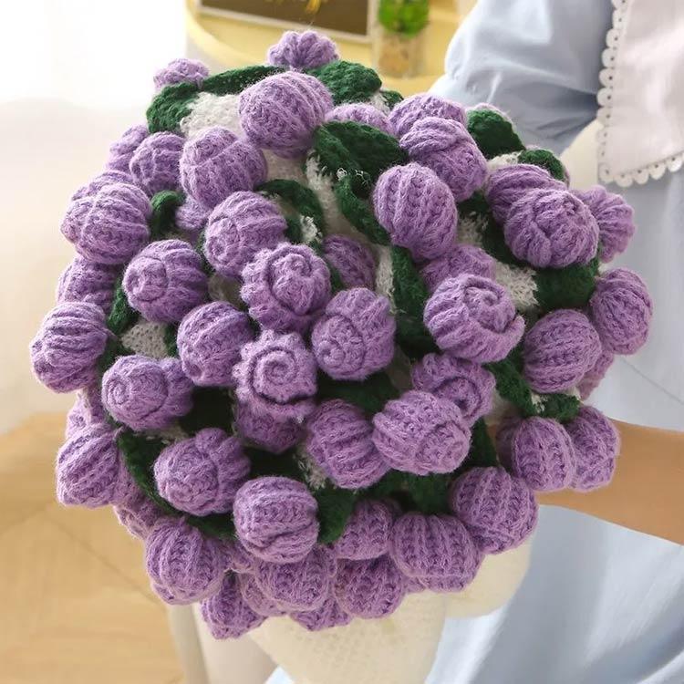 咲く 毛布 ローズ 花束 ブーケブランケット マジックフラワー