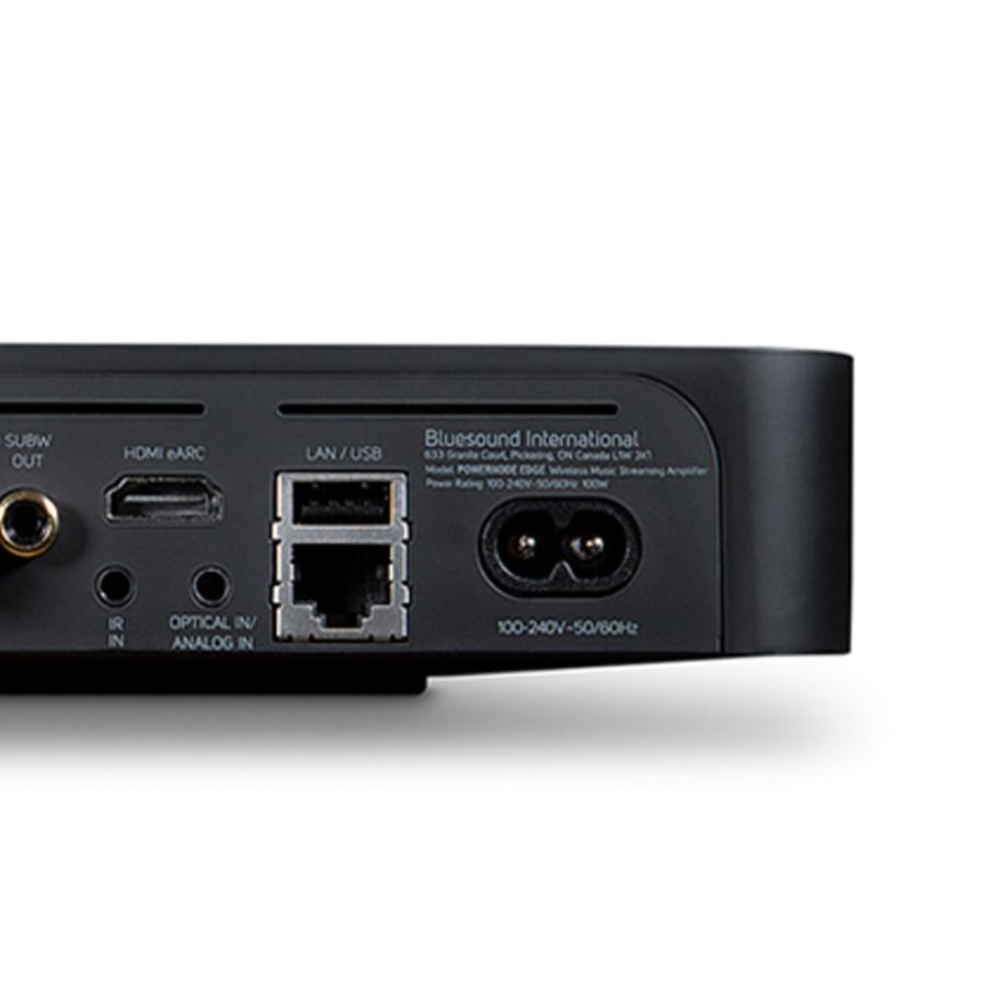 POWERNODE EDGE [ブラック] BLUESOUND [ブルーサウンド] コンパクト