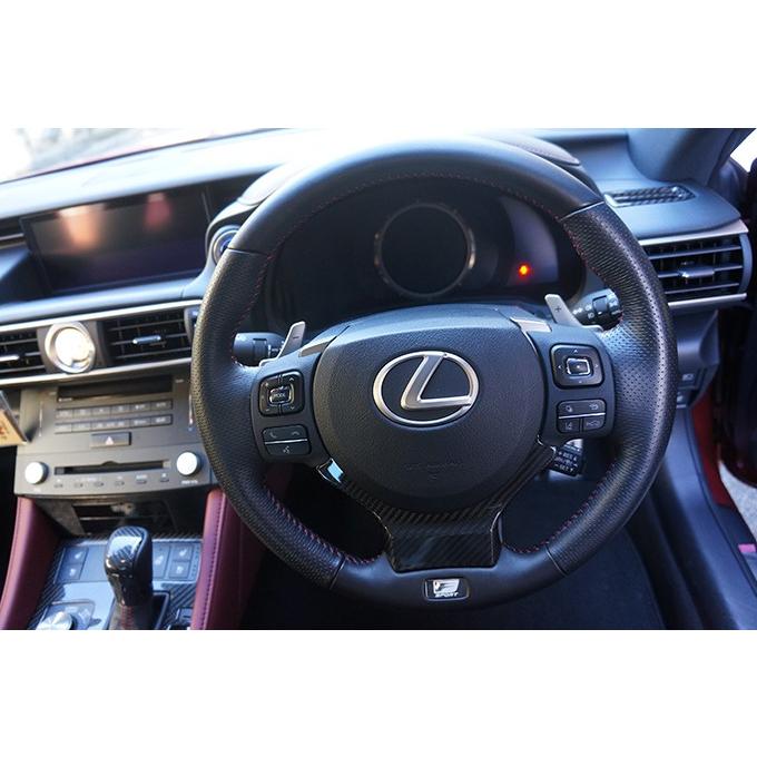 5月末入荷予定）レクサス NX/IS/RC/CT用ドライカーボン製ステアリング