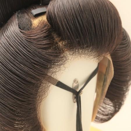 サイズが選べる2台セット！文金高島田 日本髪かつら （お手軽価格の