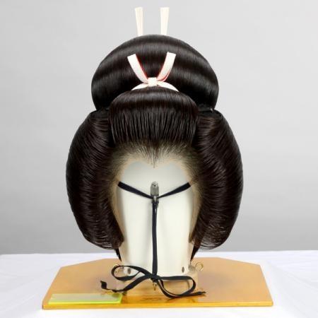 花嫁かつら【お手頃価格の中古品】髪色 自然色 文金高島田 軽量・人毛