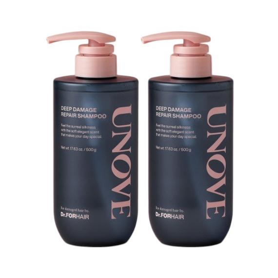 UNOVE アノブ ディープダメージリペア シャンプー500ml×2個 セット