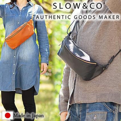 SLOW（スロウ） ファニーパック ショルダーバッグ 馬革 ホースピット