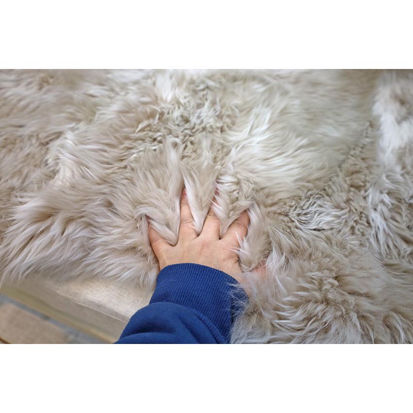 新品 在庫限り BOWRON ボーロン GOLD STAR ムートンラグ 5匹