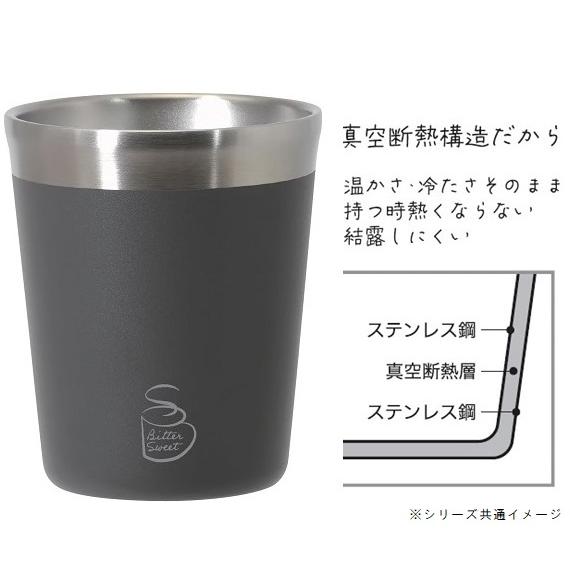 コンビニ コーヒー ステンレス タンブラー Mサイズ 290ml ブラウン