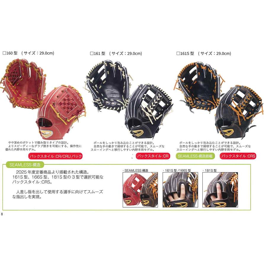 2025年 ディークエスト D-Quest 軟式 オーダー グラブ オーダー