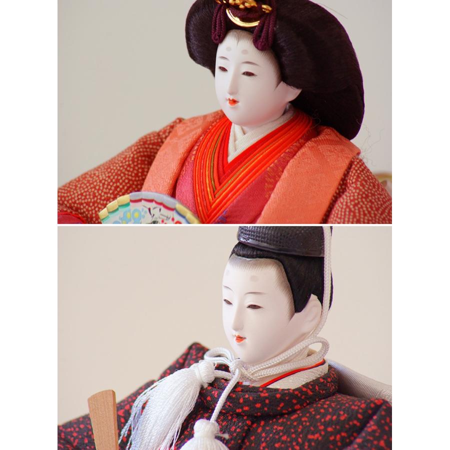 久月 久月の雛人形 親王官女五人飾り No1365 平安光匠作 【店頭展示品