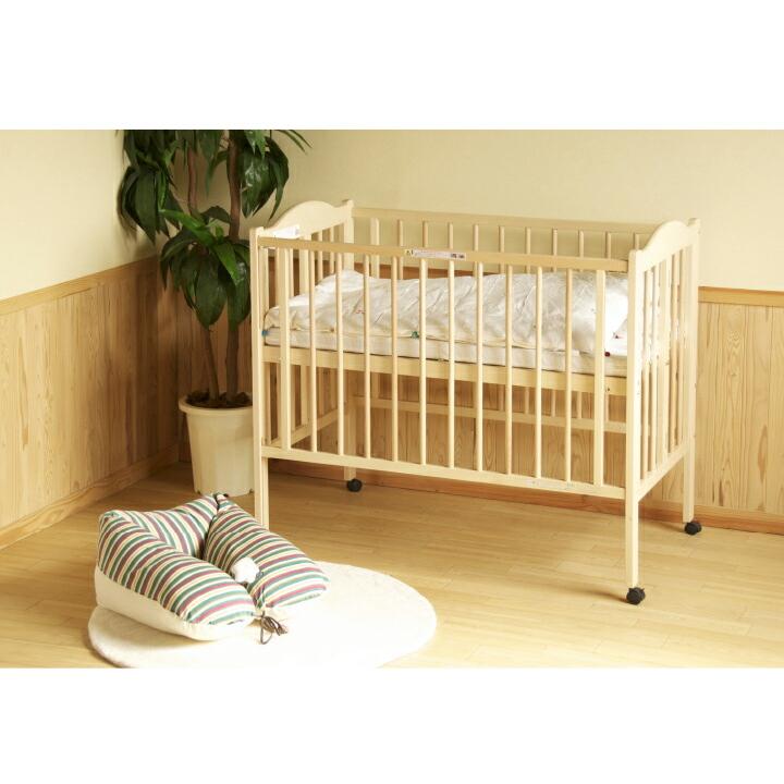 欠品中 10月中旬入荷予定】ベビーベッド ワンタッチ 折りたたみ式 石崎