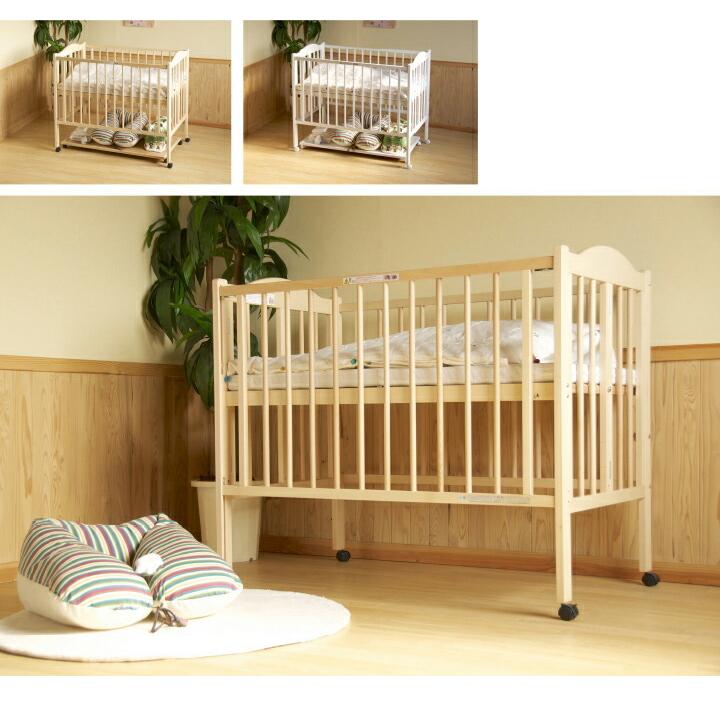 欠品中 10月中旬入荷予定】ベビーベッド ワンタッチ 折りたたみ式 石崎