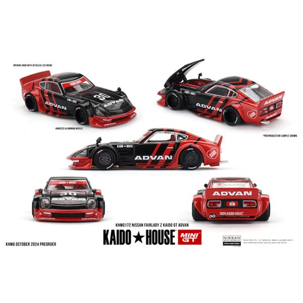 MINI-GT 1/64 Nissan スカイライン GT-R(KPGC10) Kaido Works V1(右