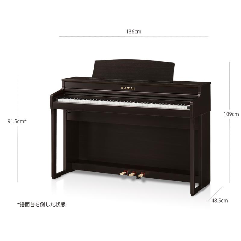 KAWAI カワイ CA401 A / KAWAI 電子ピアノ CA-401 プレミアムホワイト