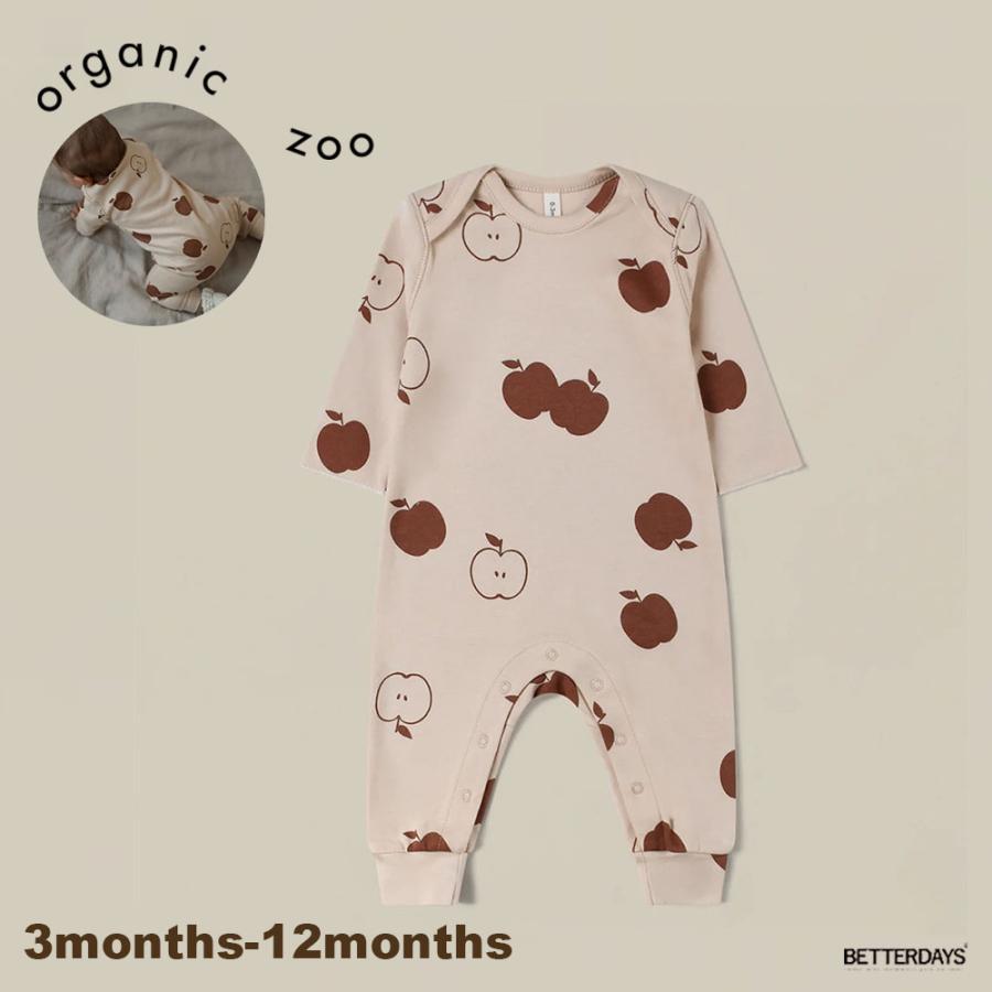 ロンパース ベビー オーガニックズー Organic Zoo Cinnamon Apple