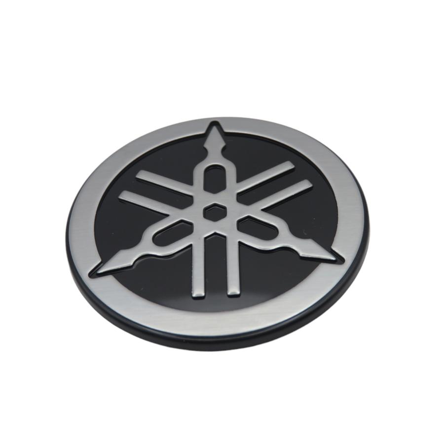 YAMAHA（ヤマハ） 【ヤマハ純正】 立体ロゴエンブレム バッジ 音叉