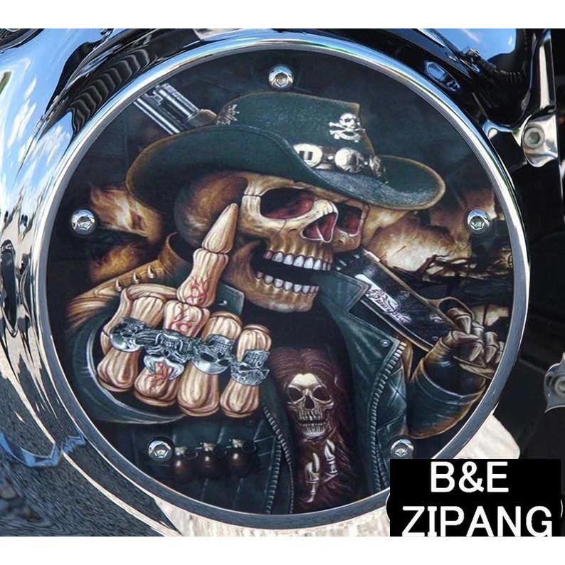 ハーレーダビッドソン ダービーカバー カウボーイスケルトン