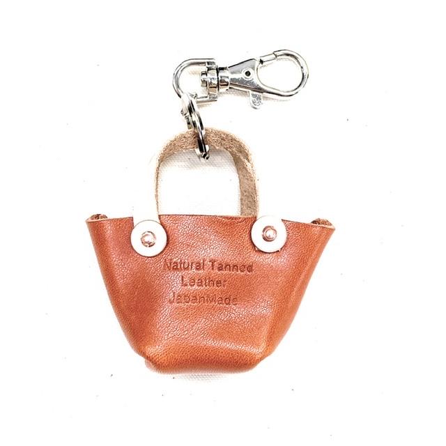 ポストにお届け】 栃木レザー バッグチャーム キーホルダー キーリング