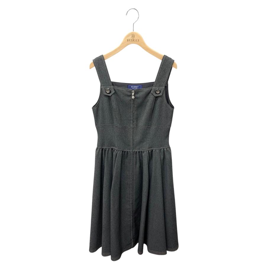 エムズグレイシー フラワーボタンジャンパースカート 311521