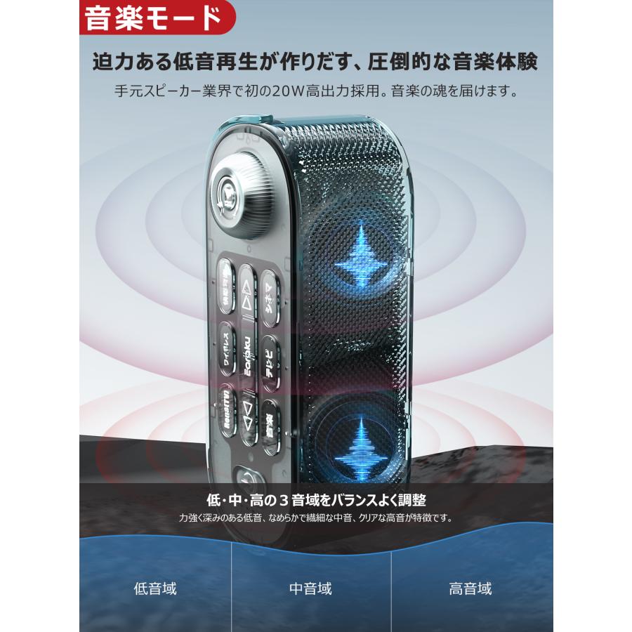 破格20W究極音質 思いやり手元スピーカー ゼロ遅延 テレビ スピーカー