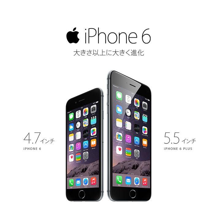 Apple 海外SIMシムフリー版 Apple iPhone6 Plus(5.5インチ) スペース
