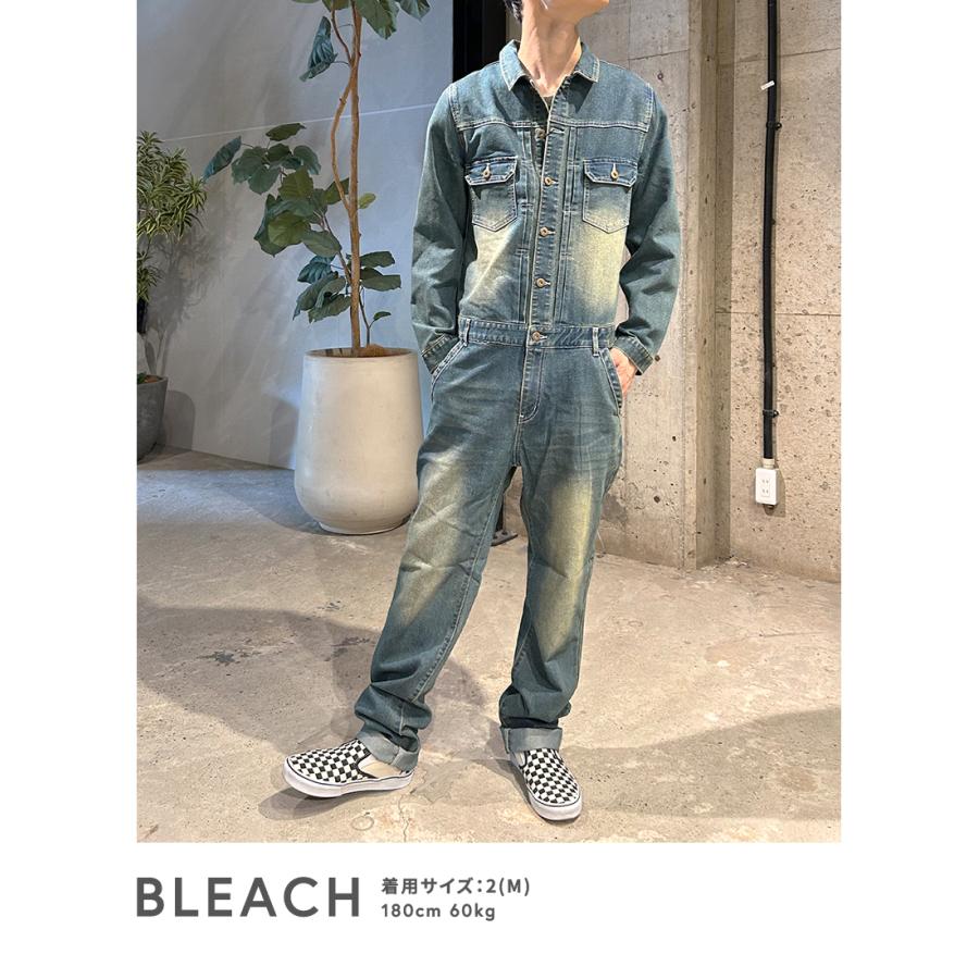 BEATJIVE（ビートジャイブ） ツナギ メンズ デニム カバーオール