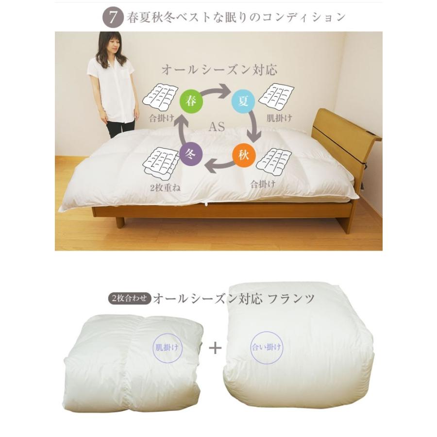 よっし～！！ フランスベット⭐︎羽毛布団 150✖️210 よっし