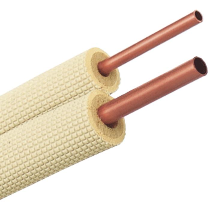 オーケー器材 K-HPE35E ペアコイル3分5分 3/5 20m巻 エアコンパイプ