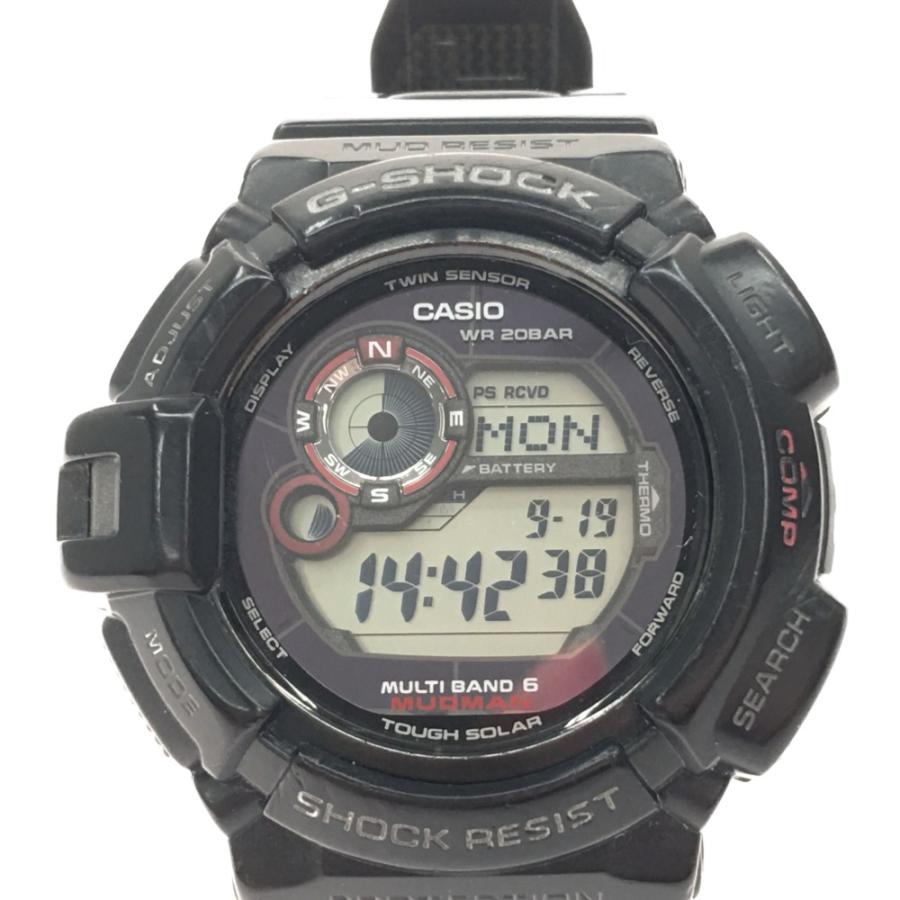 ▽▽ CASIO デジタルウォッチ G-SHOCK MUDMAN 電波ソーラー GW-9300