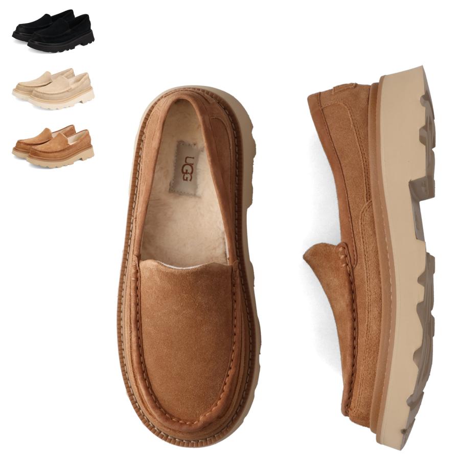 UGG（アグ） スリッポン ローファー アスコット ラグ メンズ ASCOT LUG