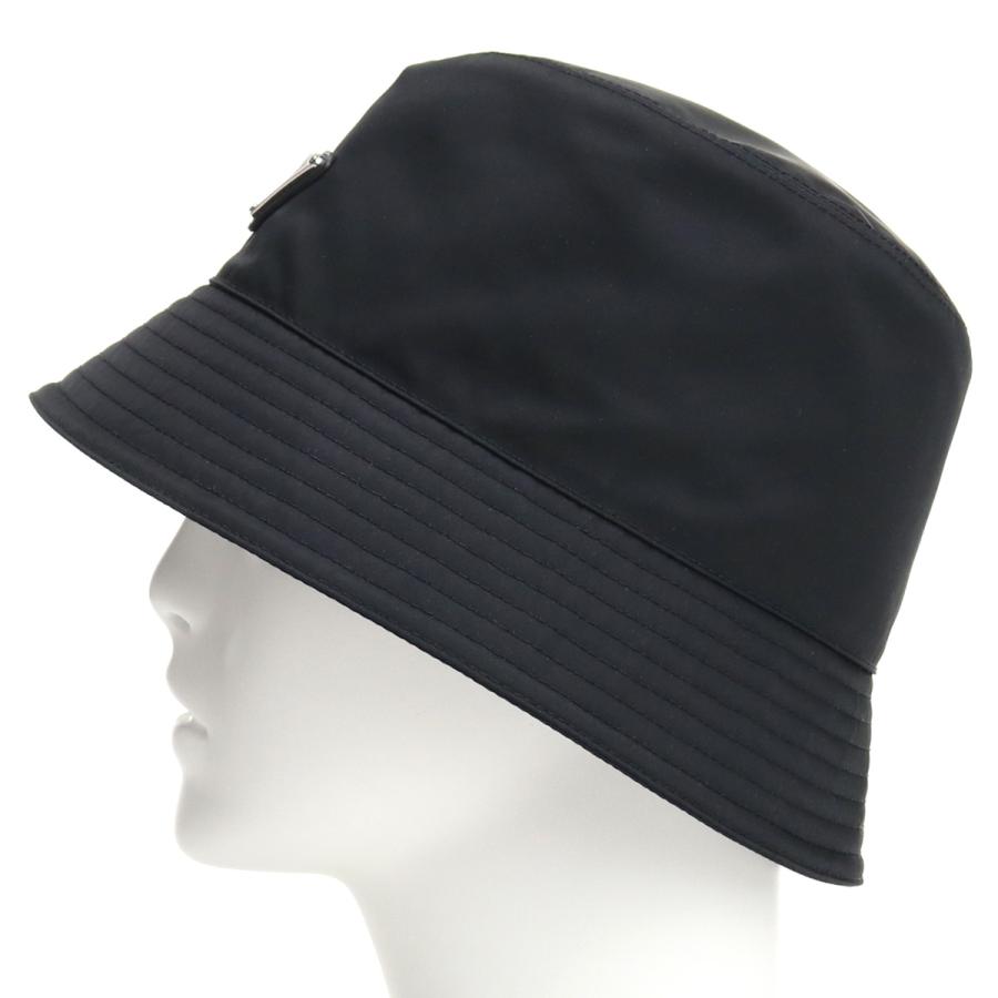 PRADA（プラダ） ハット 1HC137 2DMI F0002 レディース ブラック