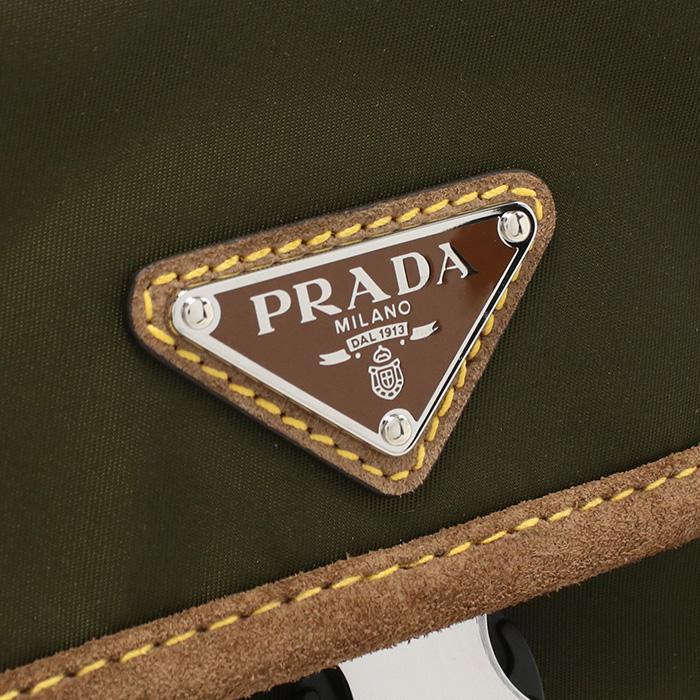 PRADA（プラダ） Re-Nylonスエードベルトバッグ ボディバッグ 2VH176
