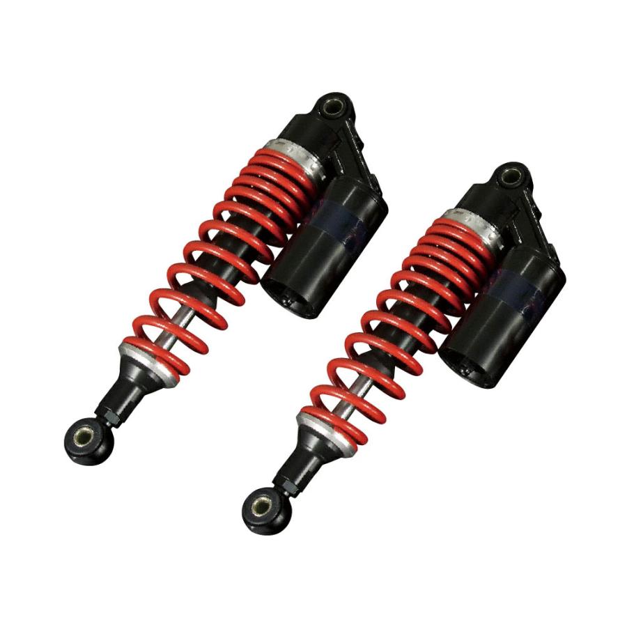 リアサスペンション RCリアショック Sタイプ 黒×赤 Ver.R バイクパーツ