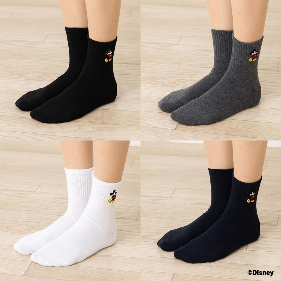 Disney（ディズニー） ミッキーマウス ワンポイント刺繍 アメリブ ロー