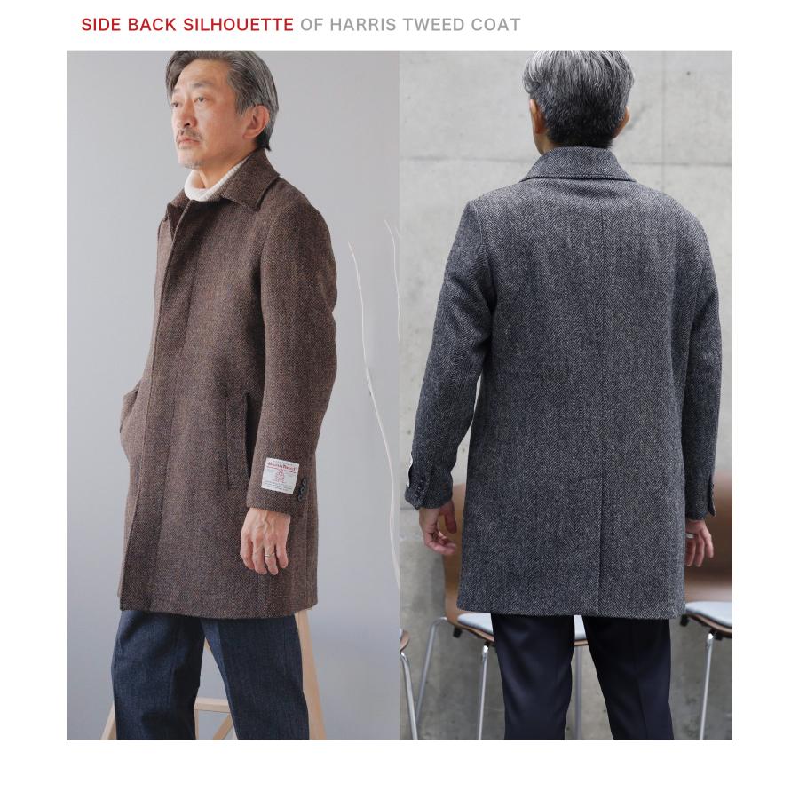 XLサイズ】ハリスツイード × スコッチハウス ダッフルコート