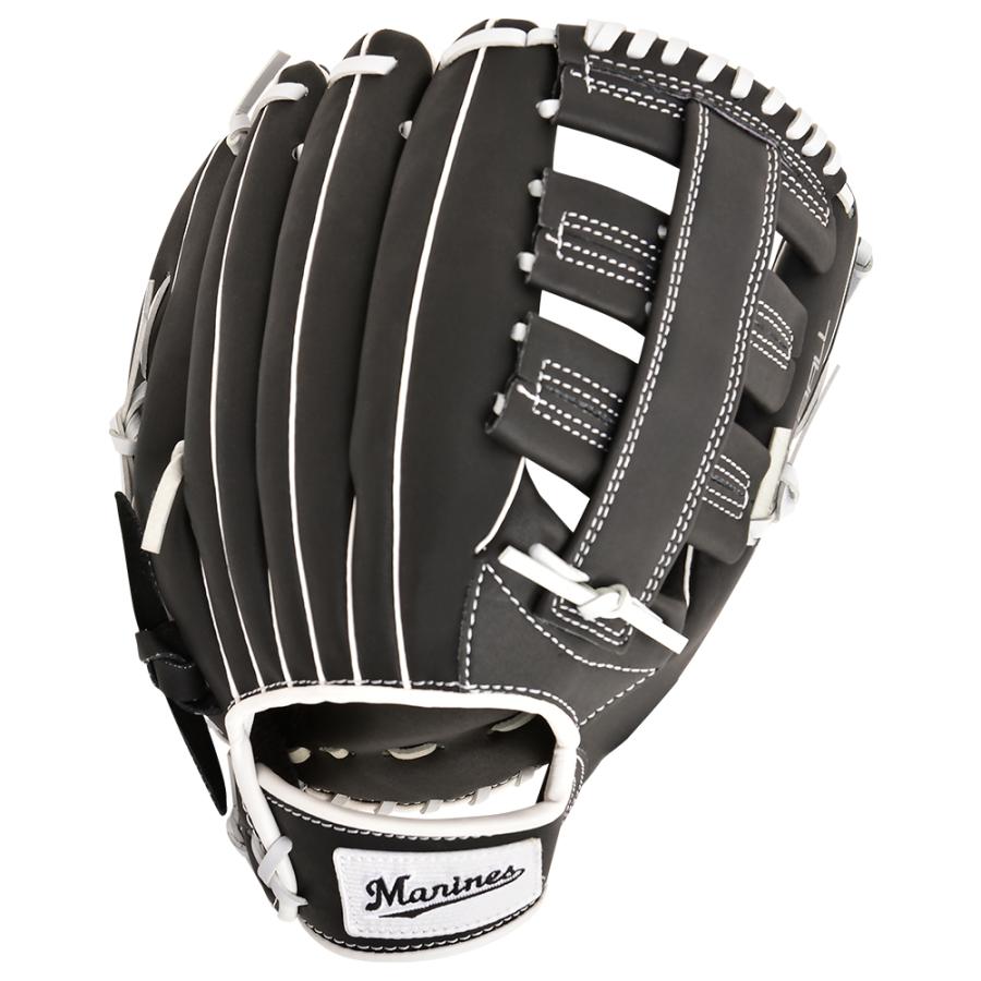 GP [千葉 ロッテマリーンズ 公式グッズ] 野球 グローブ 軟式 大人用