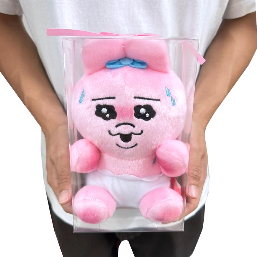 おぱんちゅうさぎ プレゼントBOX入り ぬいぐるみ 約20cm んぽちゃむ