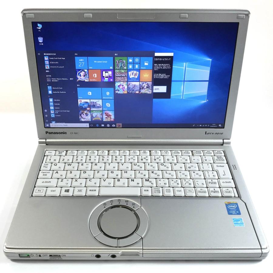Let's note Panasonic Let's CF-NX3高速第4世代 Core i3 SSD搭載 Win10