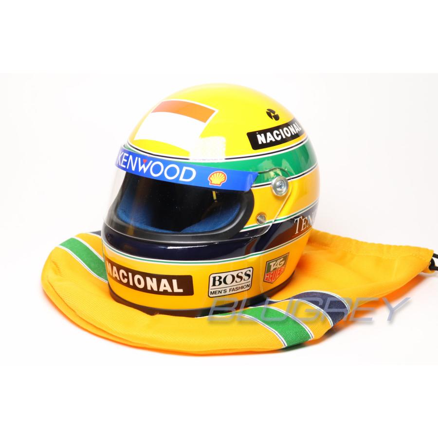 ミニ ヘルメット 1/2 アイルトン・セナ マクラーレン F1 1993シーズン