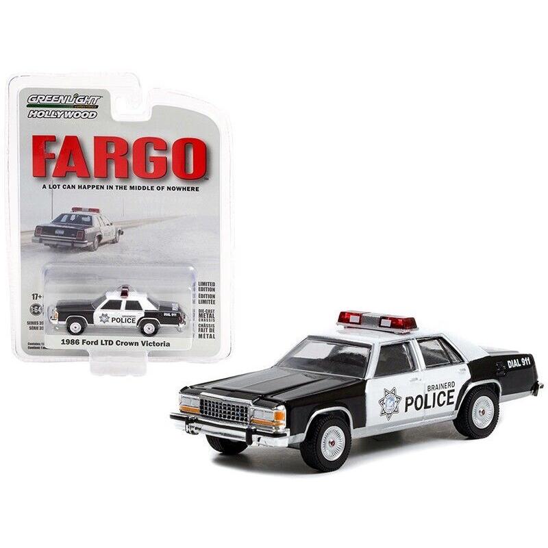 グリーンライト 1/64 フォード クラウン ビクトリア 1986 