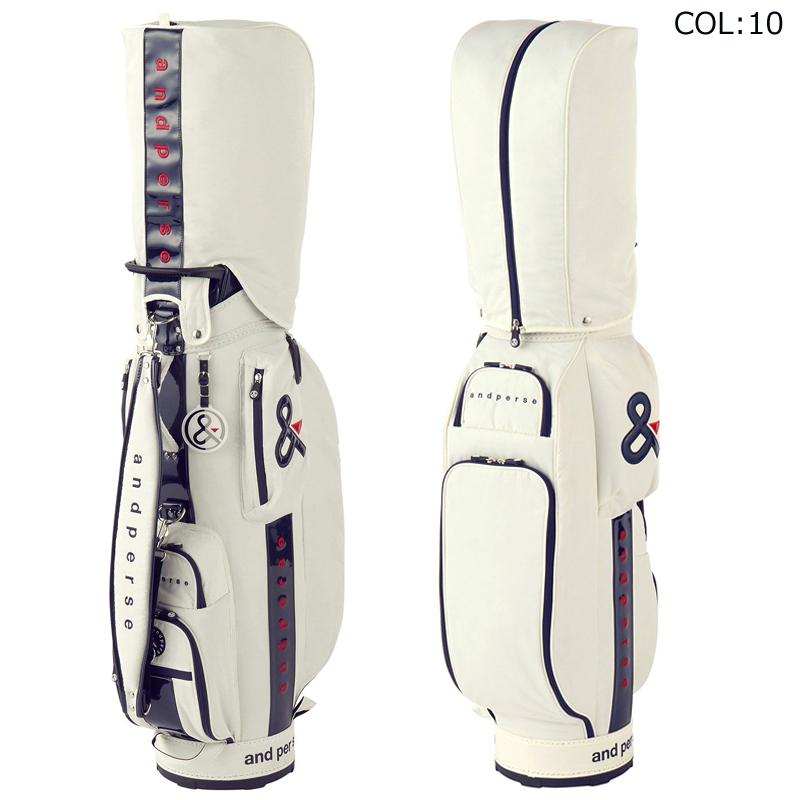 アンパスィ and per se AUS7305 キャディバッグ ゴルフバッグ カート