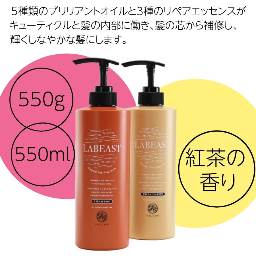 LABEAST サロン専売 シャンプー トリートメントコンディショナー 美容