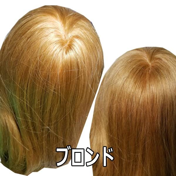 美容師 ヘアアレンジ マネキン アップウィッグ ブロンド 日本髪