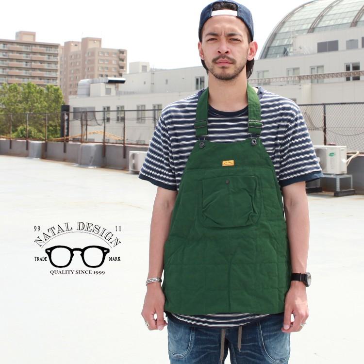 natal design（ネイタルデザイン） NATAL DESIGN HOLTER APRON QUILTED